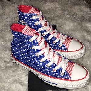 Stars and Stripes Chuck Taylor High